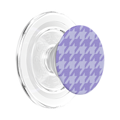 Lilac Houndstooth &mdash; MagSafe PopGrip image number 1