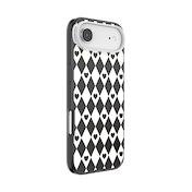 Harlequin Hearts Black &mdash; iPhone Air MagSafe Case image number 2
