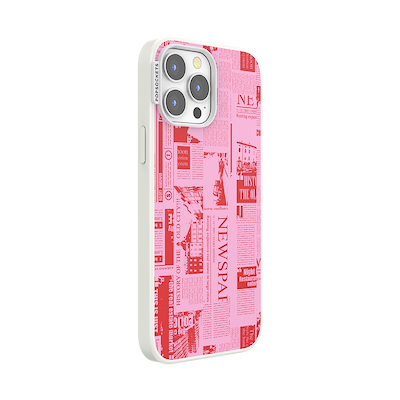 Secondary image for hover Hot off the Press Pink &mdash; iPhone 13 Pro Max MagSafe Case