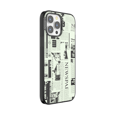 Secondary image for hover Hot off the Press Black &mdash; iPhone 13 Pro Max MagSafe Case