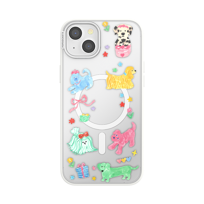 Puppy Cluster &mdash; iPhone 15 Plus MagSafe Case image number 0