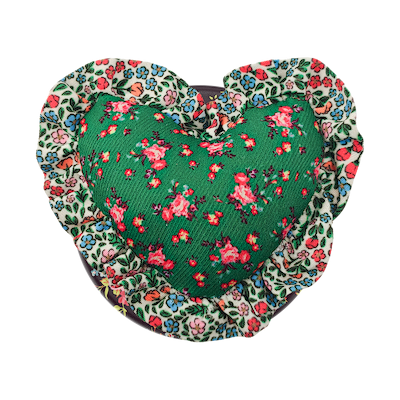 Secondary image for hover Plush Heart Pillow Sew Cute &mdash; MagSafe PopGrip