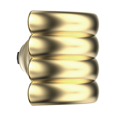 Enamel Puffy Stack Gold &mdash; PopTop