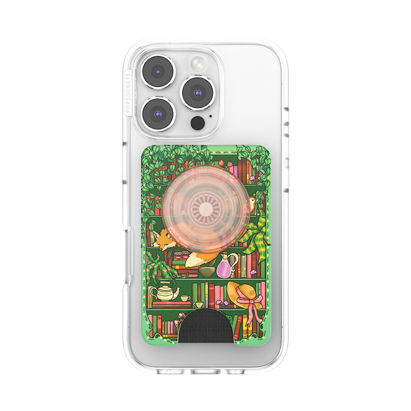 Storied Shelves Green &mdash; MagSafe PopWallet+ image number 5