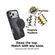 Enamel Puffy Stack Silver &mdash; PopTop image number 3