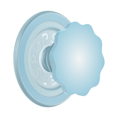 Molded Flower Blue Sigh — MagSafe PopGrip
