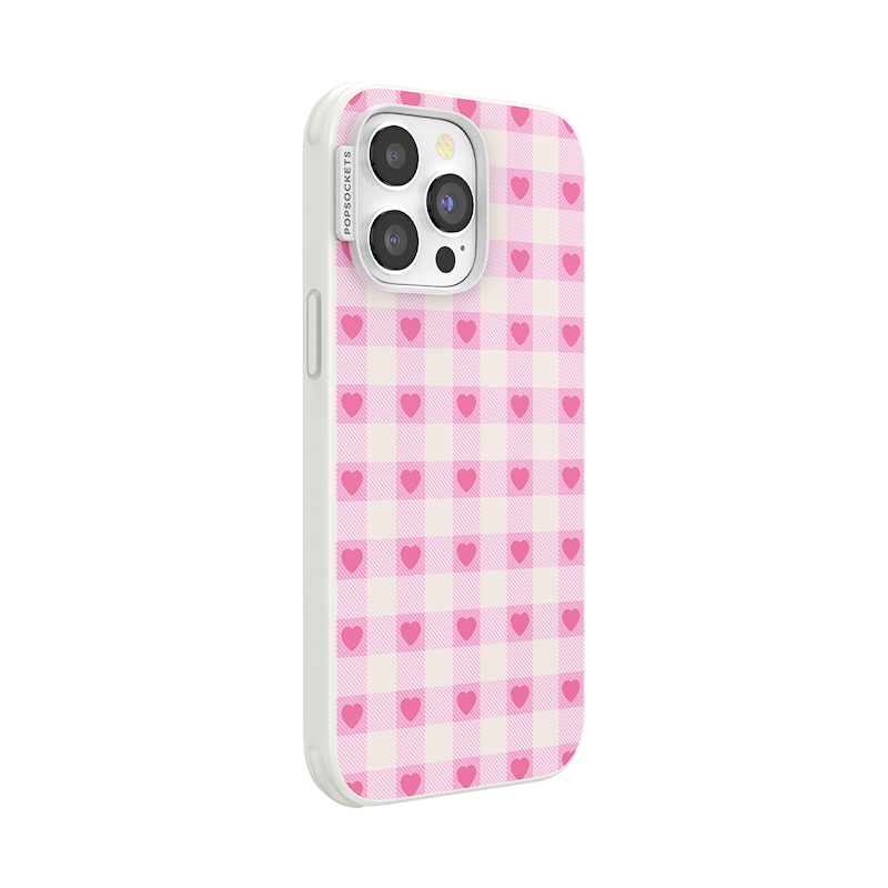 Blush Gingham &mdash; iPhone 14 Pro Max MagSafe Case image number 1
