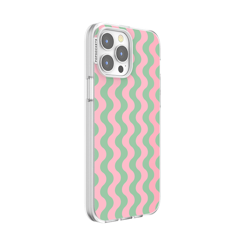 Wavy Flamingo &mdash; iPhone 13 Pro Max MagSafe Case image number 1