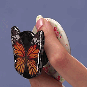 Enamel Butterfly Monarch &mdash; MagSafe PopGrip image number 3