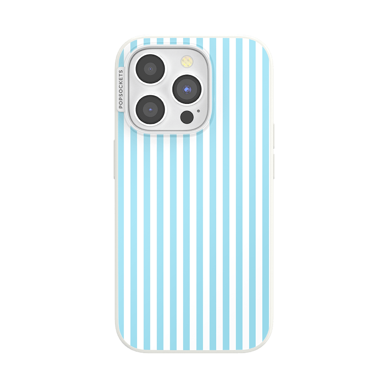 Soft Blue Stripe &mdash; iPhone 15 Pro MagSafe Case image number 0