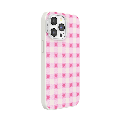Secondary image for hover Blush Gingham &mdash; iPhone 15 Pro Max MagSafe Case