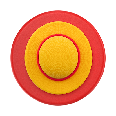 Secondary image for hover PopOut Luffy's Hat &mdash; MagSafe PopGrip