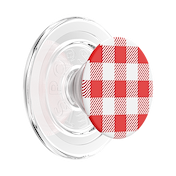 Red Gingham &mdash; MagSafe PopGrip image number 1