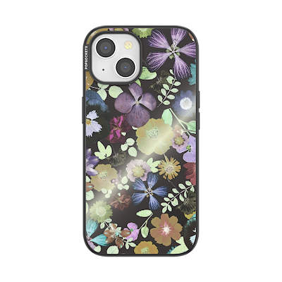 Pressed Flower After Dark &mdash; iPhone 15 MagSafe Case