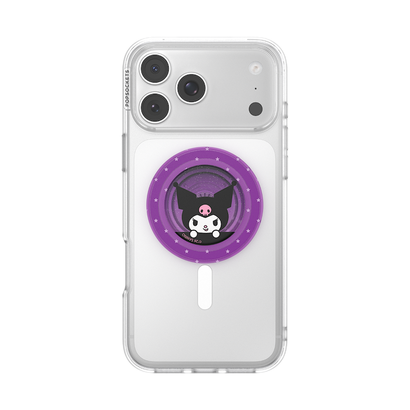 Peek-a-Boo Kuromi &mdash; MagSafe PopGrip image number 5