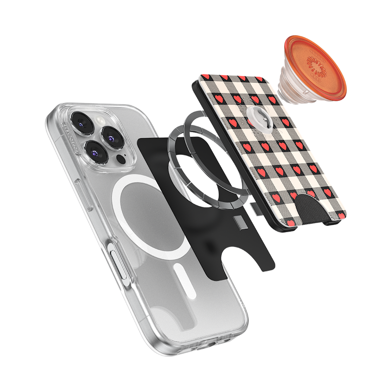 Heartbreaker Gingham &mdash; MagSafe PopWallet+ image number 10