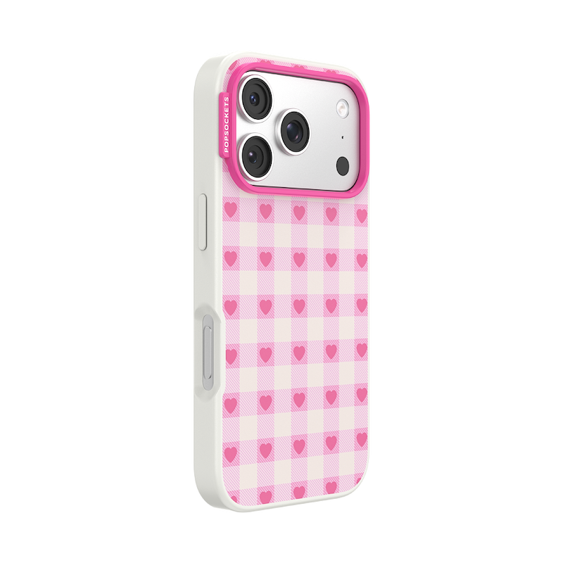 Blush Gingham &mdash; iPhone 18 Pro Max MagSafe Case image number 1