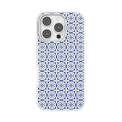 Navy Mosaic &mdash; iPhone 16 Pro MagSafe Case image number 1