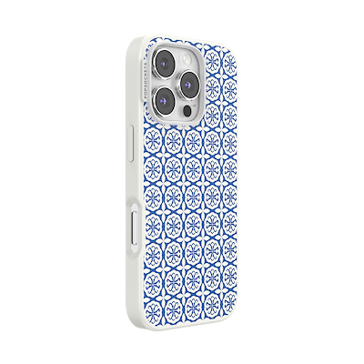 Secondary image for hover Navy Mosaic &mdash; iPhone 16 Pro MagSafe Case