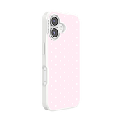 Blush Pink PolkaDot &mdash; iPhone 16 MagSafe Case image number 2