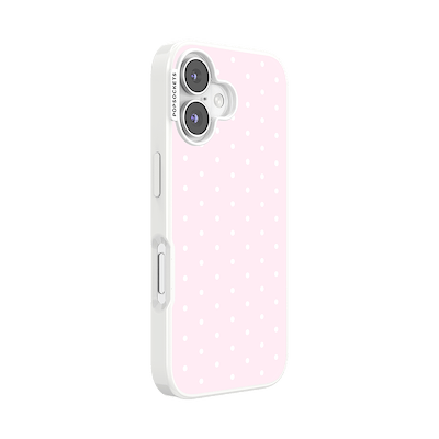 Secondary image for hover Blush Pink PolkaDot &mdash; iPhone 16 MagSafe Case