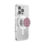 Black Cherry Gingham &mdash; MagSafe PopGrip image number 8