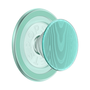 Aluminum Moire Turquoise &mdash; MagSafe PopGrip image number 1