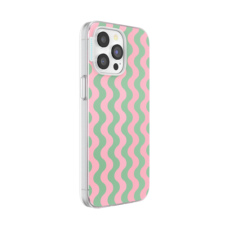 Wavy Flamingo &mdash; iPhone 15 Pro Max MagSafe Case image number 1