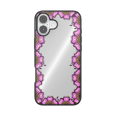 Bonita Border Pink &mdash; iPhone 16 Plus MagSafe Case