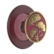 Enamel Ginkgo Oxblood &mdash; MagSafe PopGrip image number 1