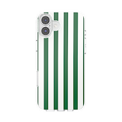 Club Stripe Green &mdash; iPhone 16 Plus MagSafe Case image number 1