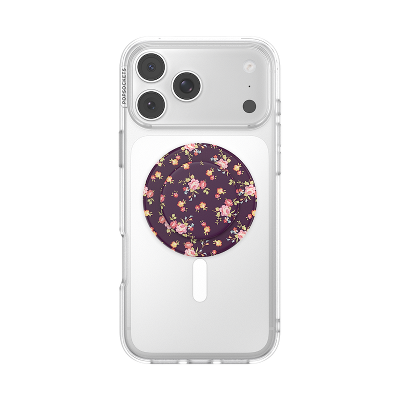 Ditsy Floral Noir &mdash; MagSafe PopGrip image number 4
