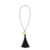 Pearl Tassel &mdash; Phone Wristlet image number 1