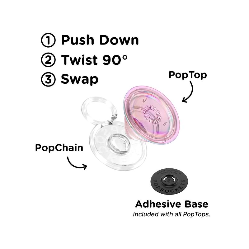 Iridescent Blush Pink &mdash; PopTop image number 1