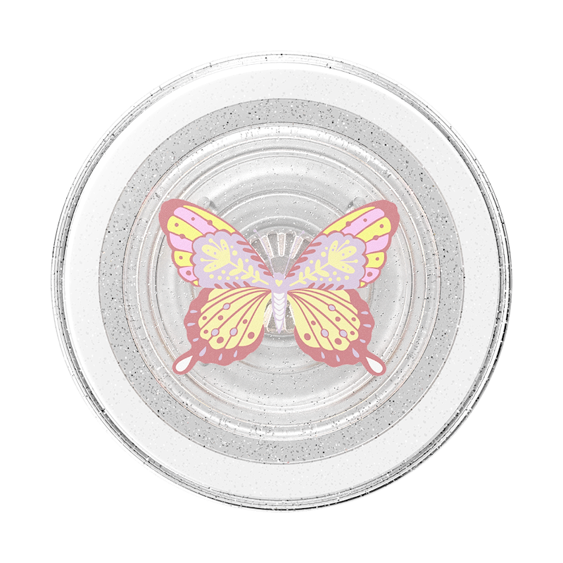 Glitter Sunset Mariposa &mdash; MagSafe PopGrip image number 1