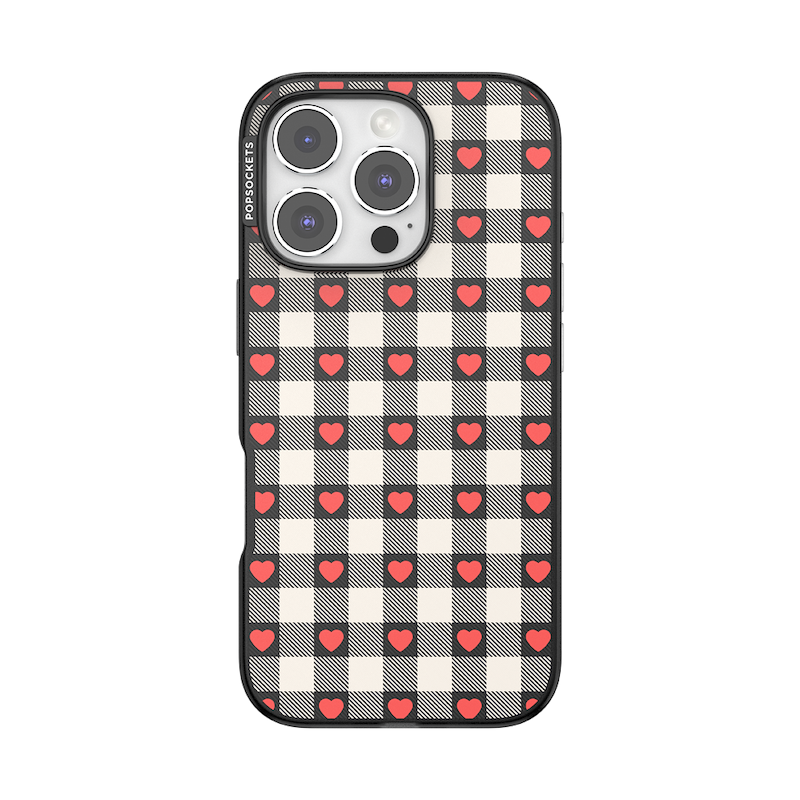 Heartbreaker Gingham &mdash; iPhone 16 Pro MagSafe Case image number 0