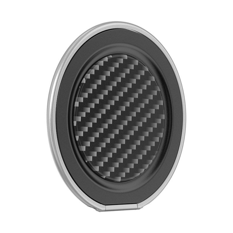 Carbon Lattice Black &mdash; MagSafe Low-Pro Grip & Stand image number 0