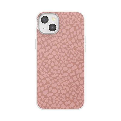Clay Rosa Fossil — iPhone 15 Plus MagSafe Case
