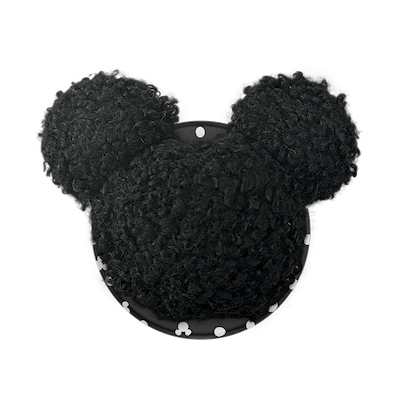 Secondary image for hover Plush Mickey Black &mdash; MagSafe PopGrip