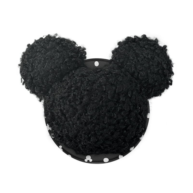 Plush Mickey Black &mdash; MagSafe PopGrip image number 1