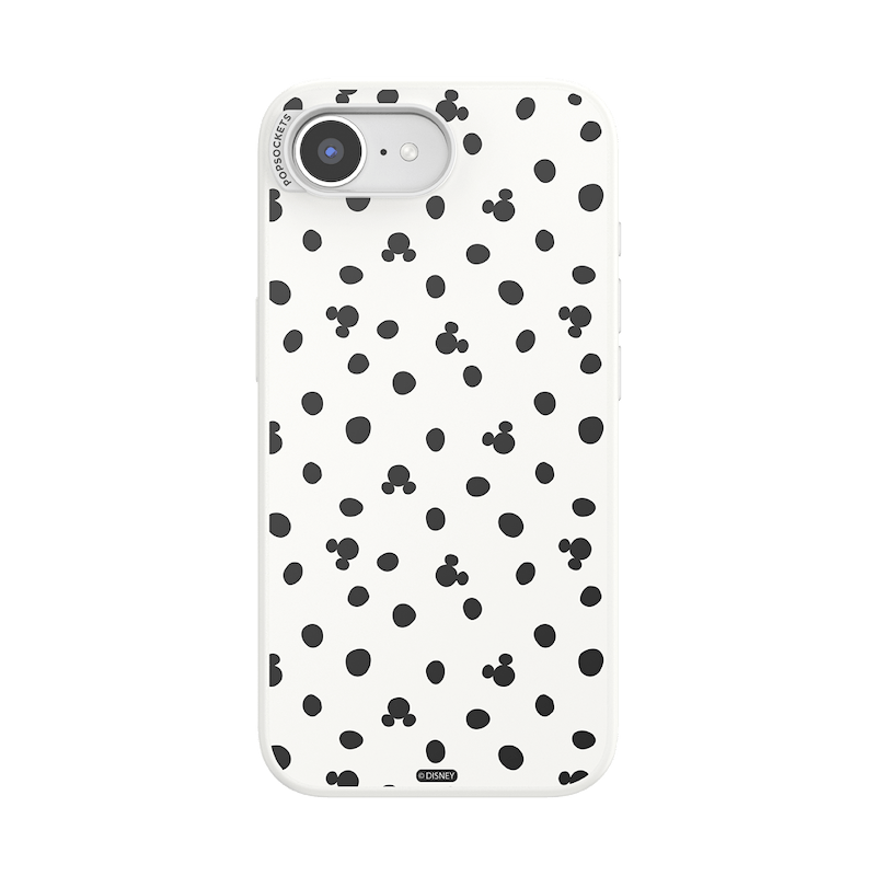 White Mickey Polka Dot &mdash; iPhone 17e/16e MagSafe Case image number 0