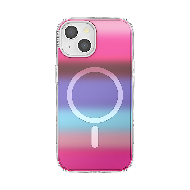 Pink Ombre Tide &mdash; iPhone 15 MagSafe Case image number 0