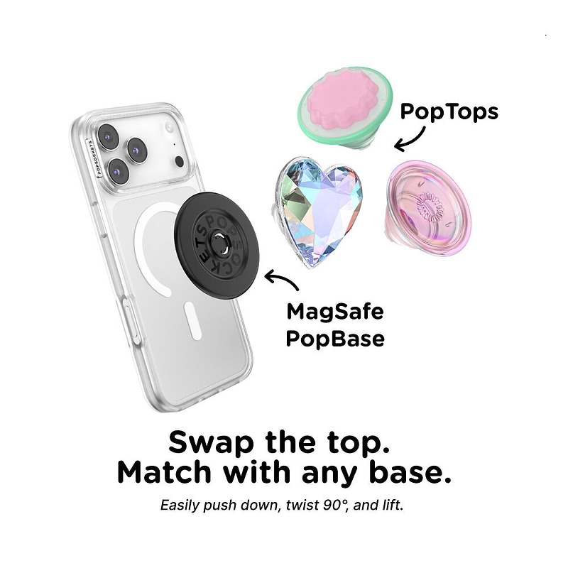 Iridescent Dichroic Heart &mdash; PopTop image number 2