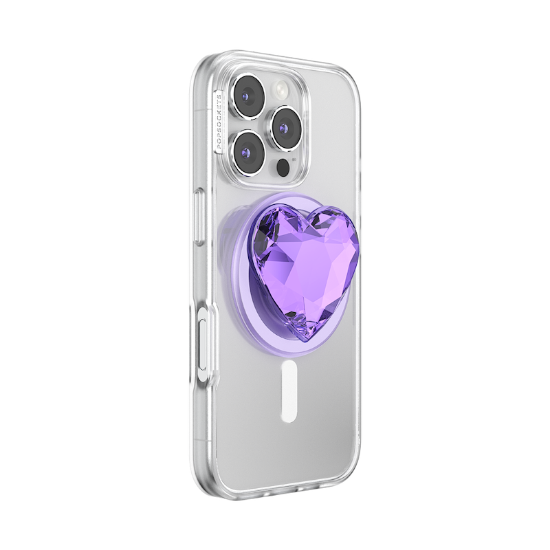 Crystal Heart Lavender &mdash;  MagSafe PopGrip image number 7