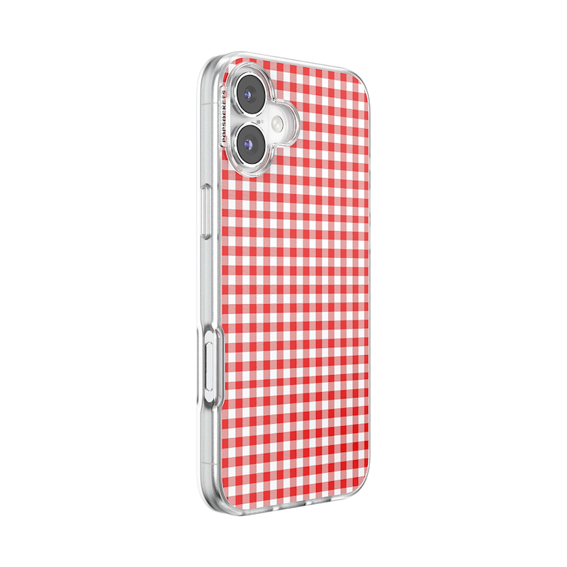 Red Gingham &mdash; iPhone 16 Plus MagSafe Case image number 1