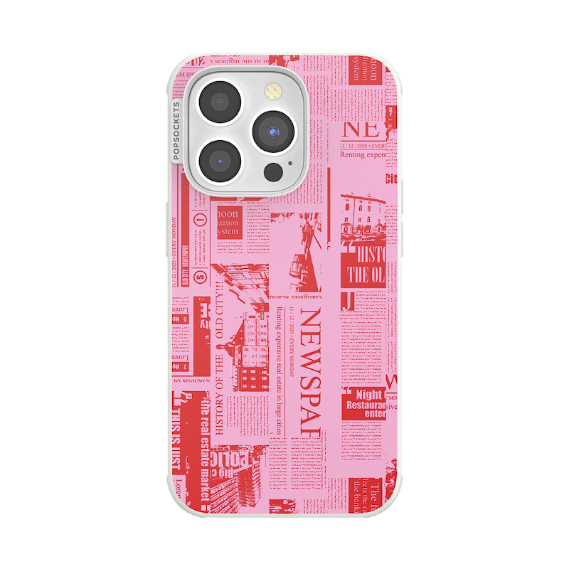 Hot off the Press Pink &mdash; iPhone 14 Pro MagSafe Case image number 0