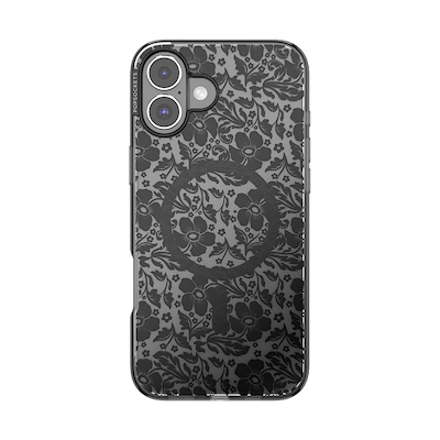 Black Lace &mdash; iPhone 16 Plus MagSafe Case