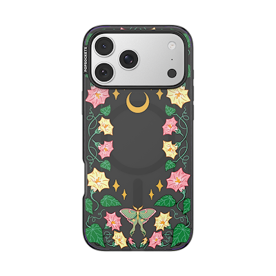 Moon Flower &mdash; iPhone 18 Pro Max MagSafe Case