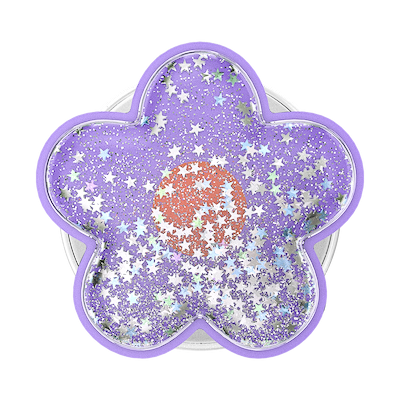 Secondary image for hover Tidepool Squishy Daisy Lavender &mdash; MagSafe PopGrip