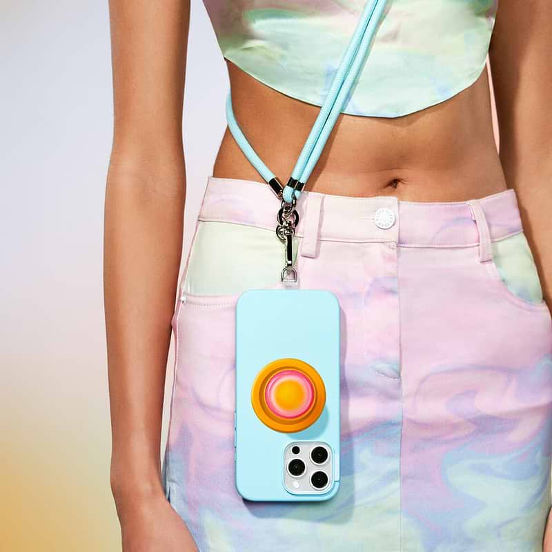 Paracord Butterfly Pea — Phone Strap image number 3